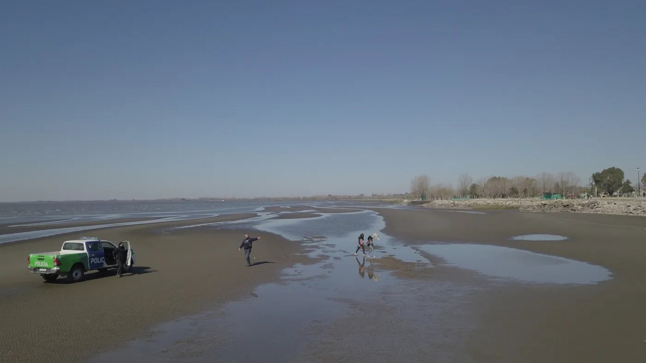 Tragedia en el río de Punta Lara: se sumergió y murió ahogado