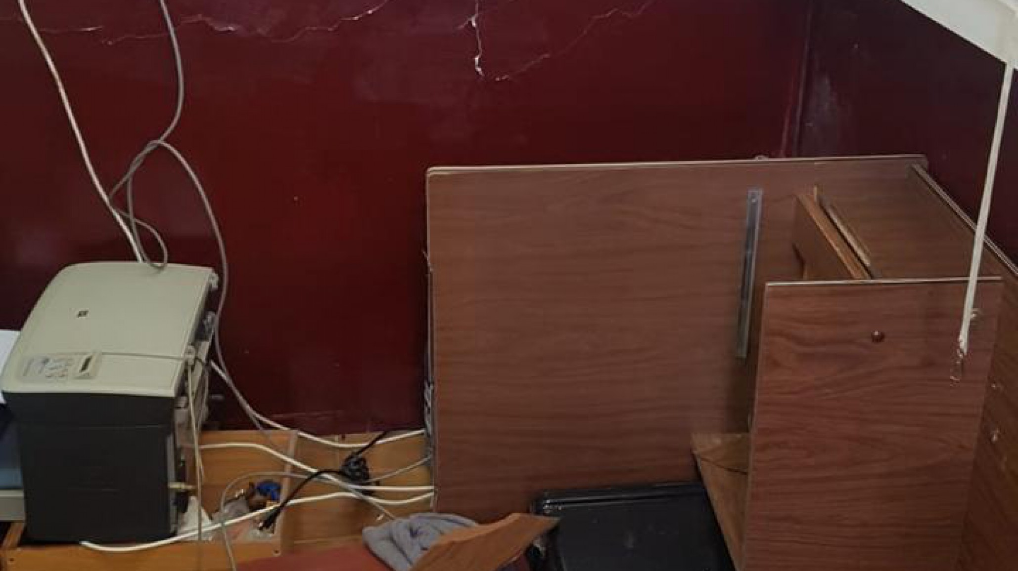 Robo en Federación Deportiva: "rompieron todo"