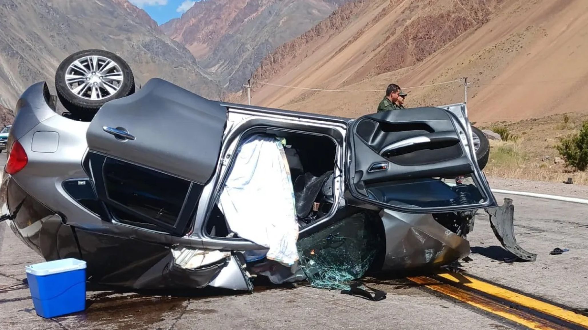 Una pareja de novios murió en un accidente de ruta en Mendoza