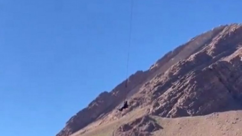 Increíble rescate de dos mellizos accidentados en el Aconcagua