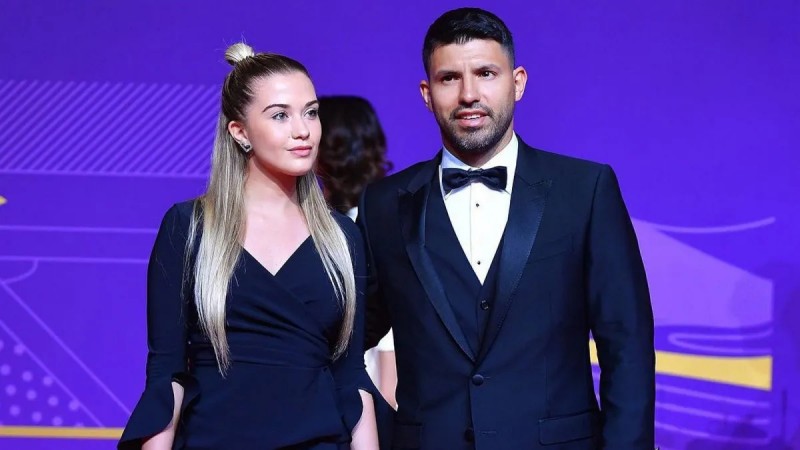 El Kun Agüero y Sofía Calzetti esperan su primer hijo juntos