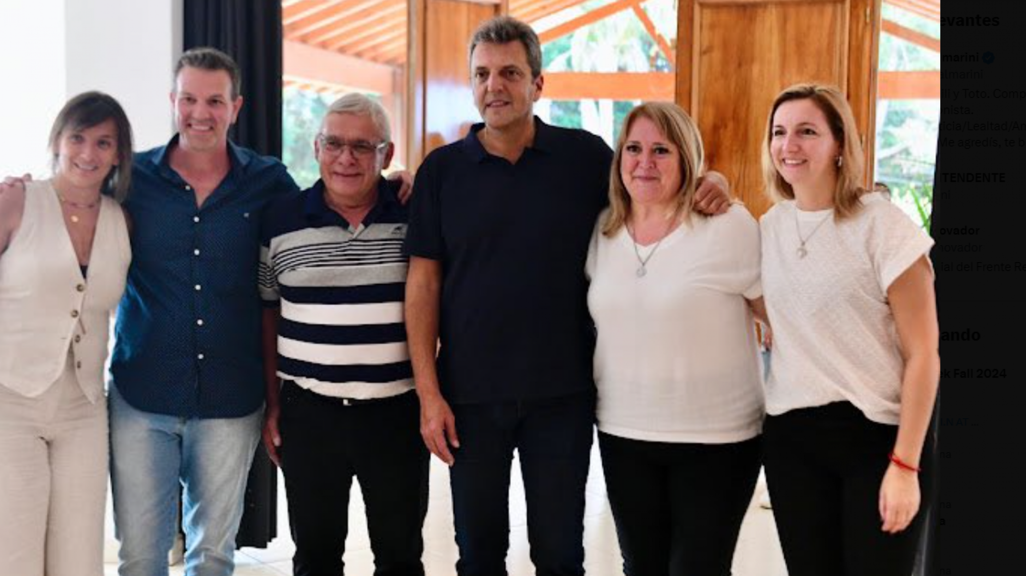 Sergio Massa volvió a la escena política y reunió al Frente Renovador