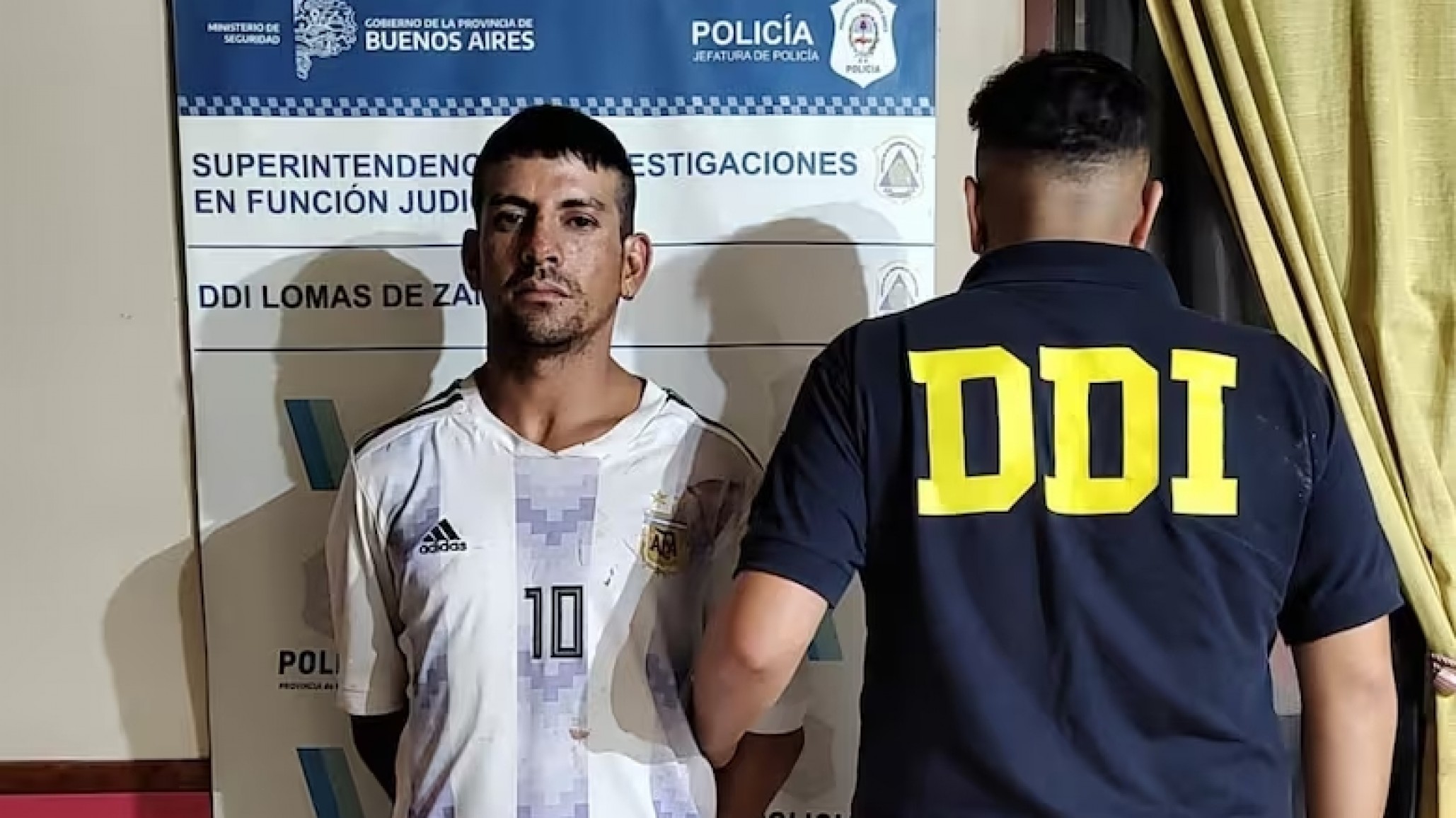 Detienen a un hombre que estaba prófugo por matar a un policía