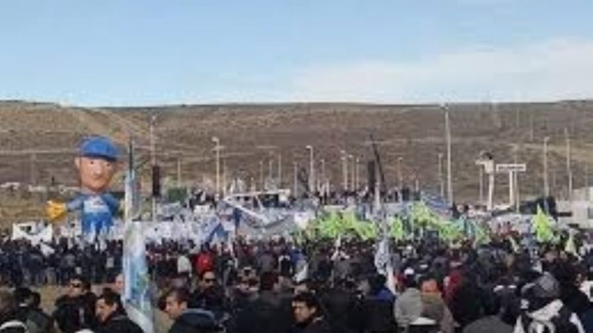 Los petroleros concentrarán este mediodía en Cerro Dragón