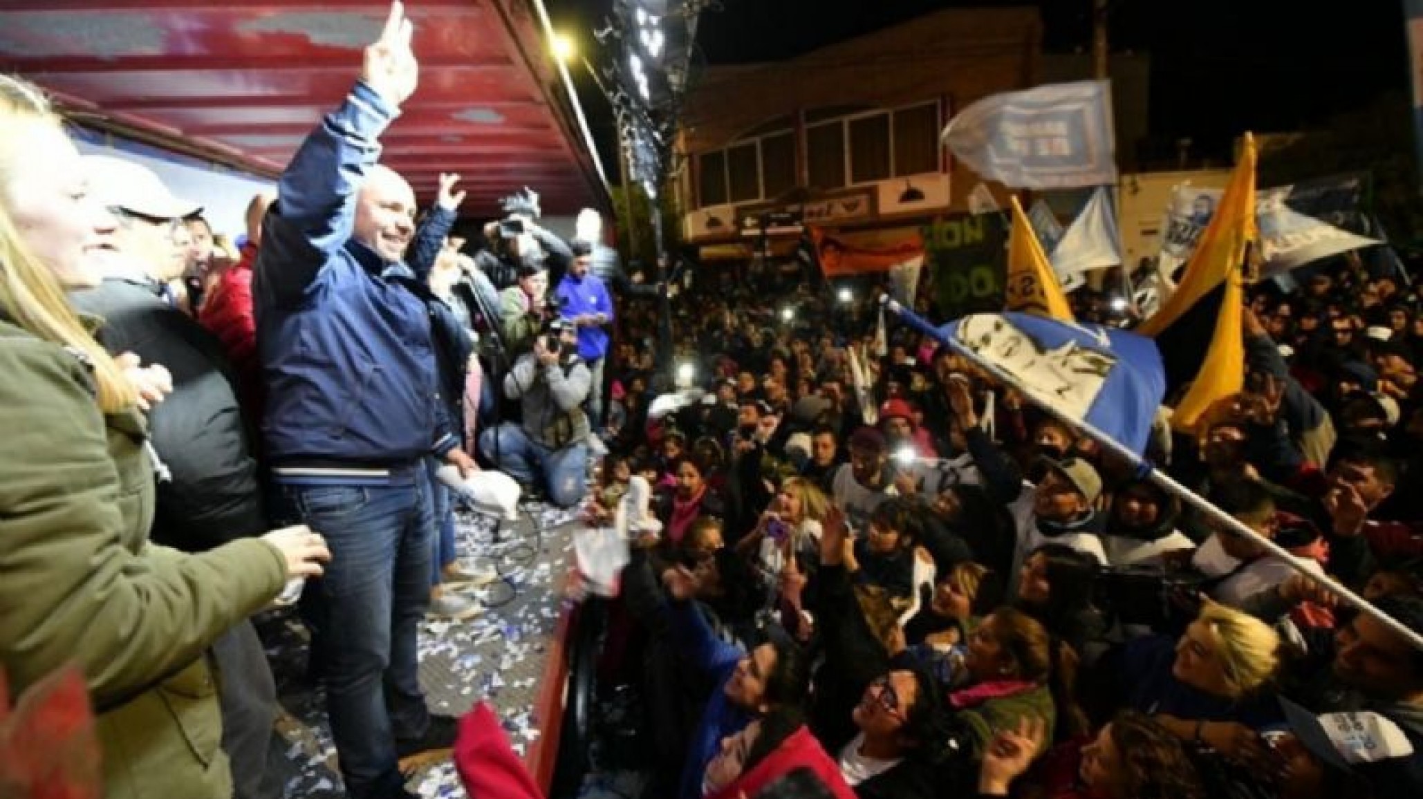 Maderna y Sastre festejaron en Trelew y Madryn