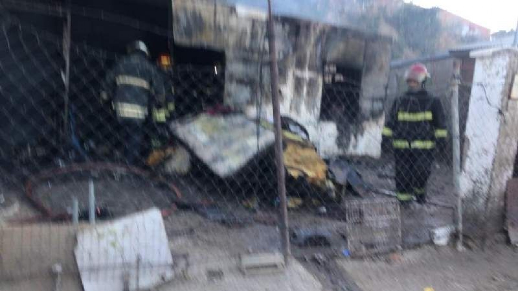 Los sobrevivientes del incendio se encuentran internados en el Hospital Regional