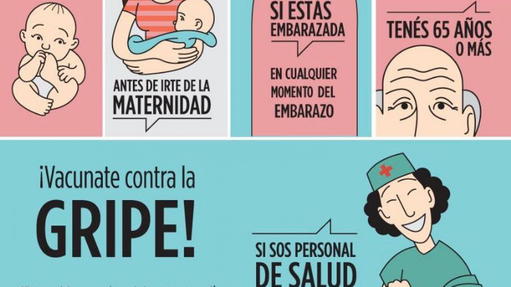 Se colocaron más de 55.000 vacunas antigripales en toda la provincia