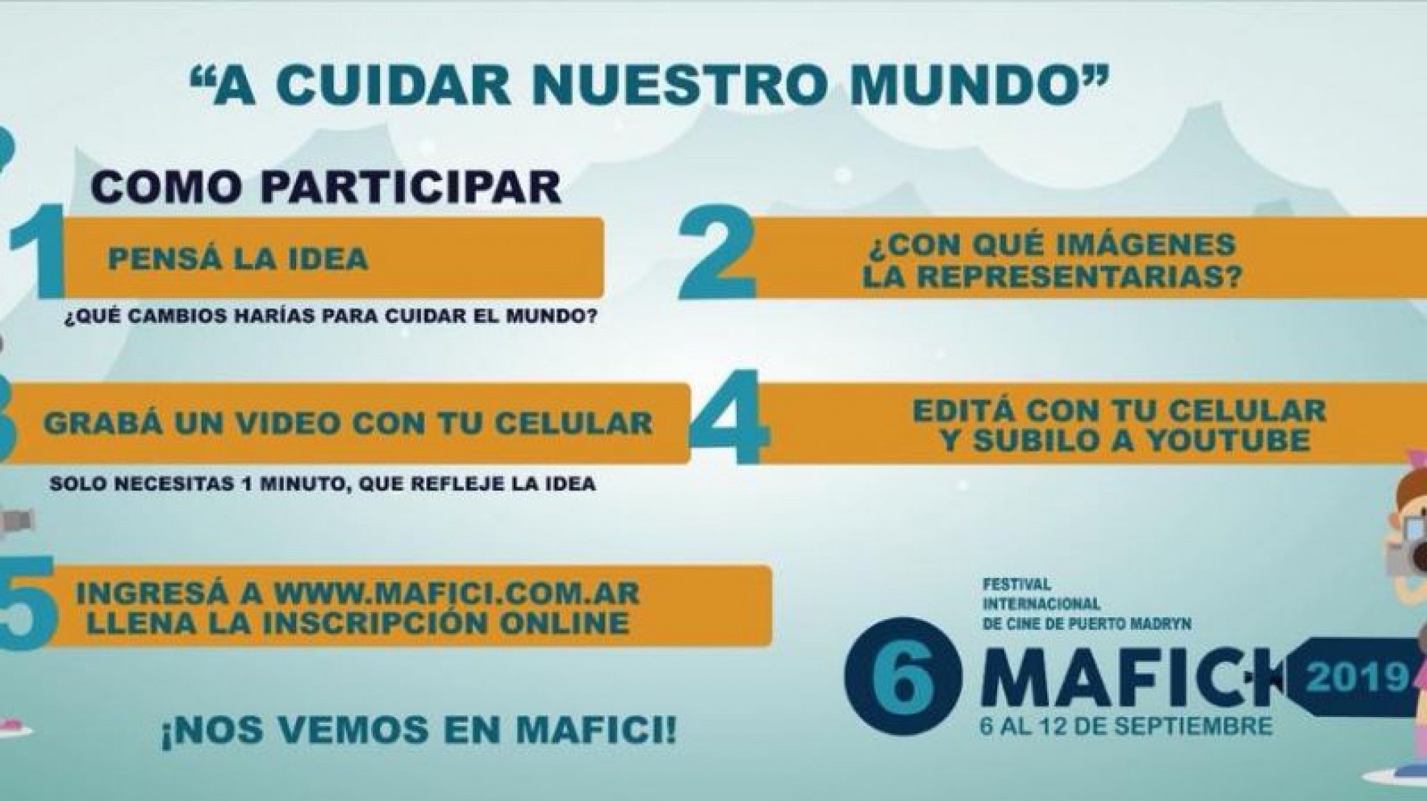 Convocatoria del MAFICI para estudiantes de escuelas primarias y secundarias