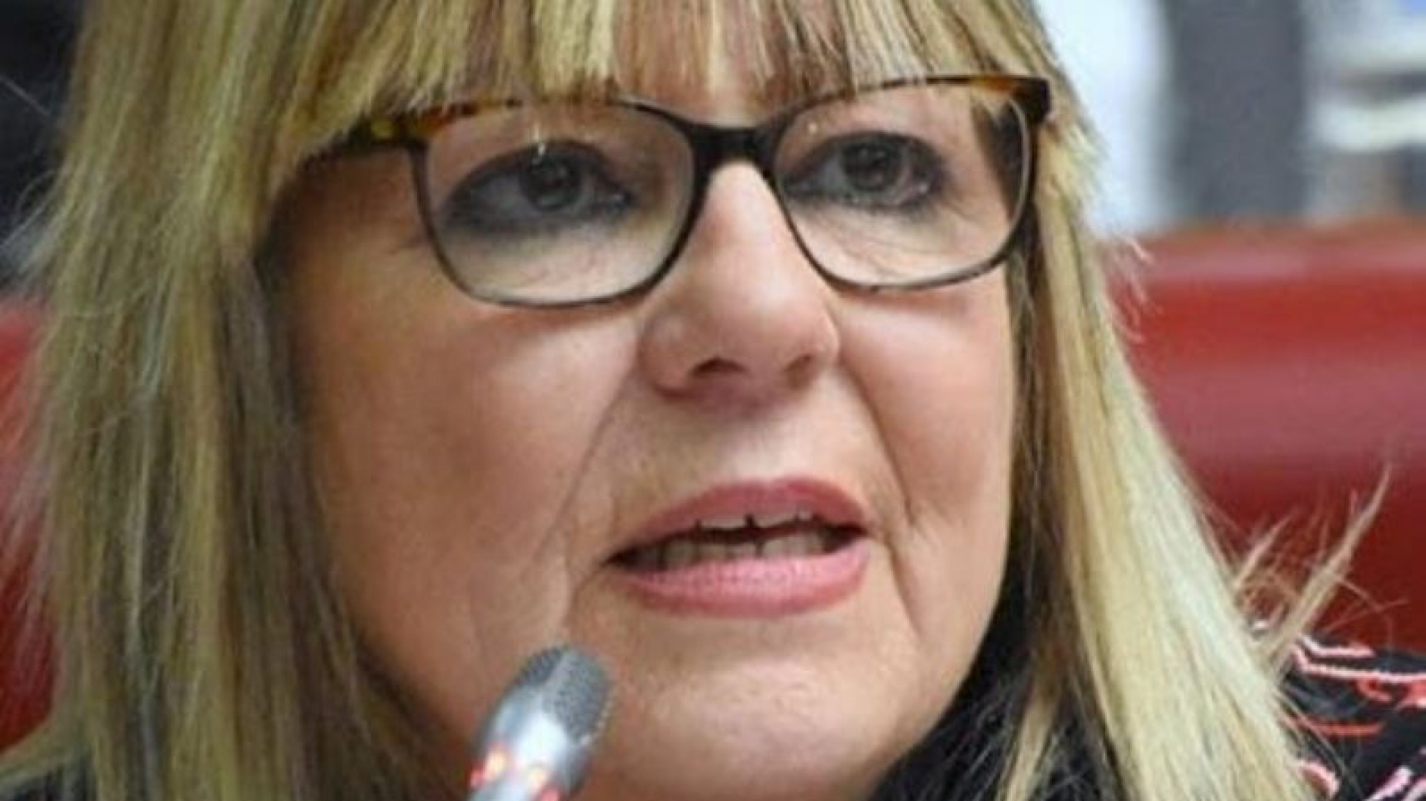 Hernández repudió los hechos de violencia y dijo estar orgullosa y sorprendida por estar en la boleta