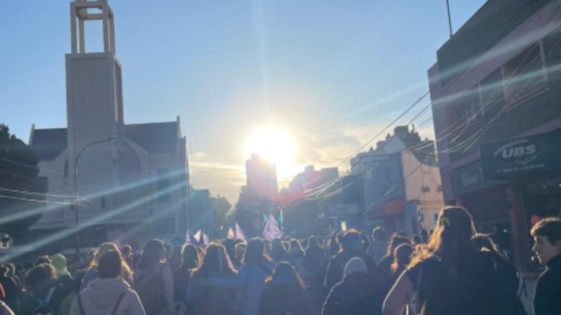 Marcha de Mujeres: hubo un llamado a la resistencia y la defensa de los derechos