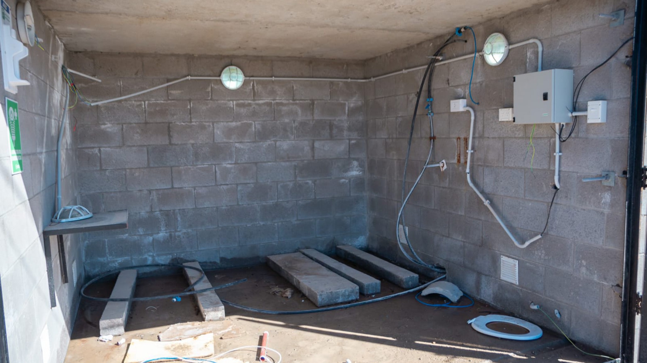 Importante robo en la estación de cloración ubicada en Km 8