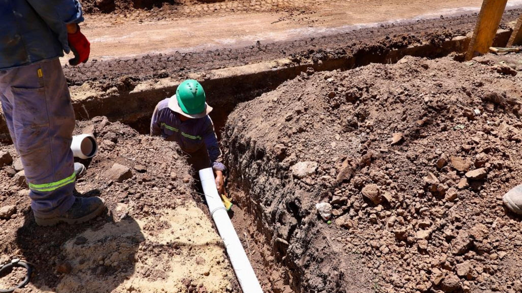 Mañana se cortará el tránsito en la calle Roque Sáenz Peña por trabajos en la red cloacal