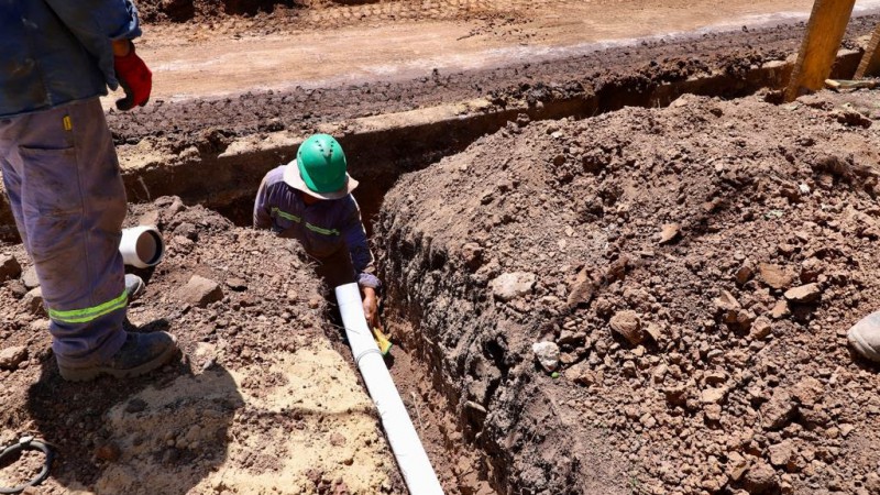 Mañana se cortará el tránsito en la calle Roque Sáenz Peña por trabajos en la red cloacal
