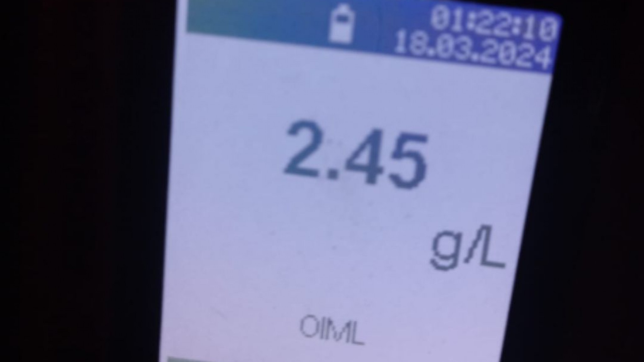 Conductor "super ebrio" casi atropella a policía en Ruta 25