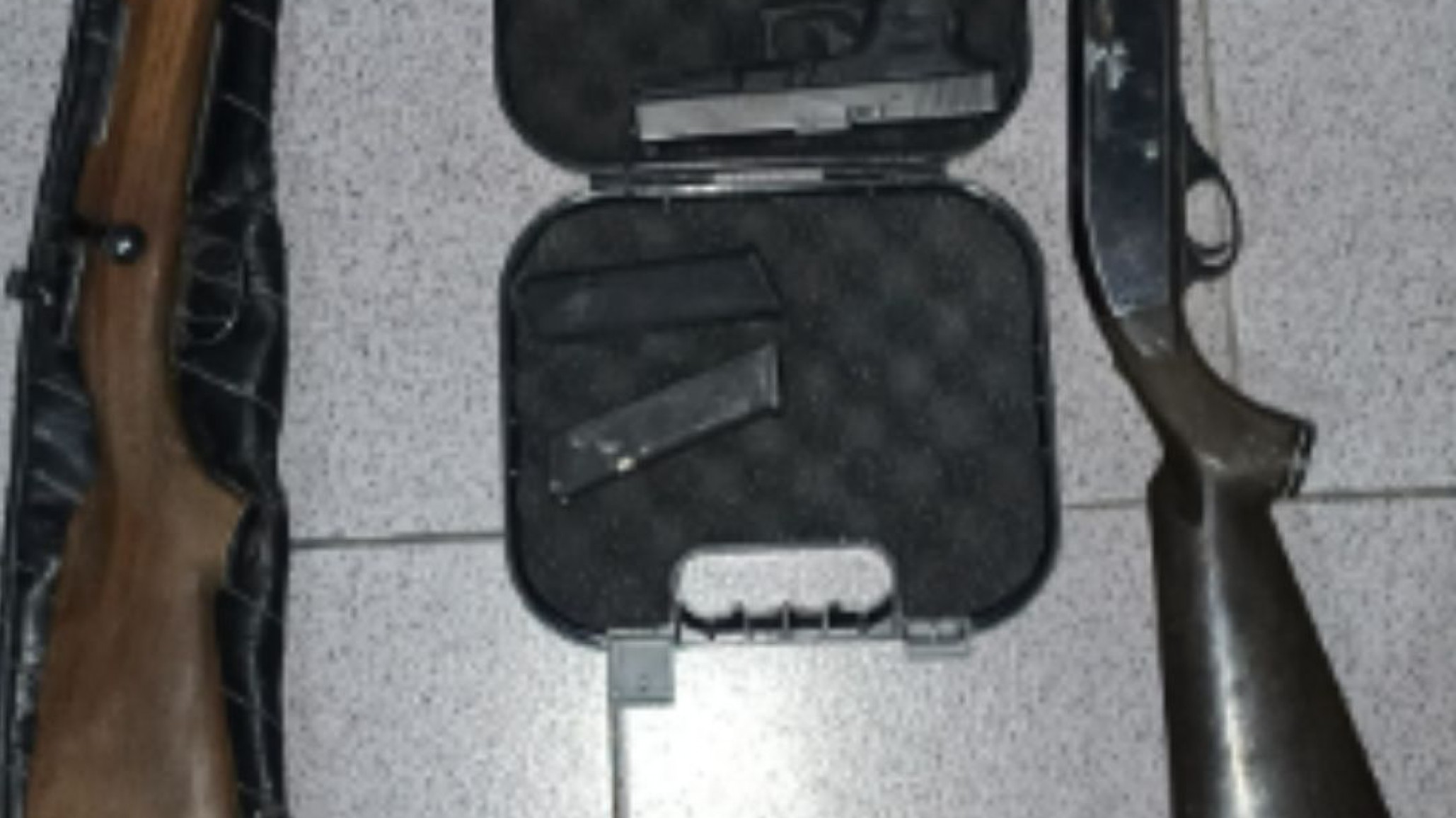 En operativo de rutina interceptaron una camioneta con piezas de guanaco y varias armas de fuego