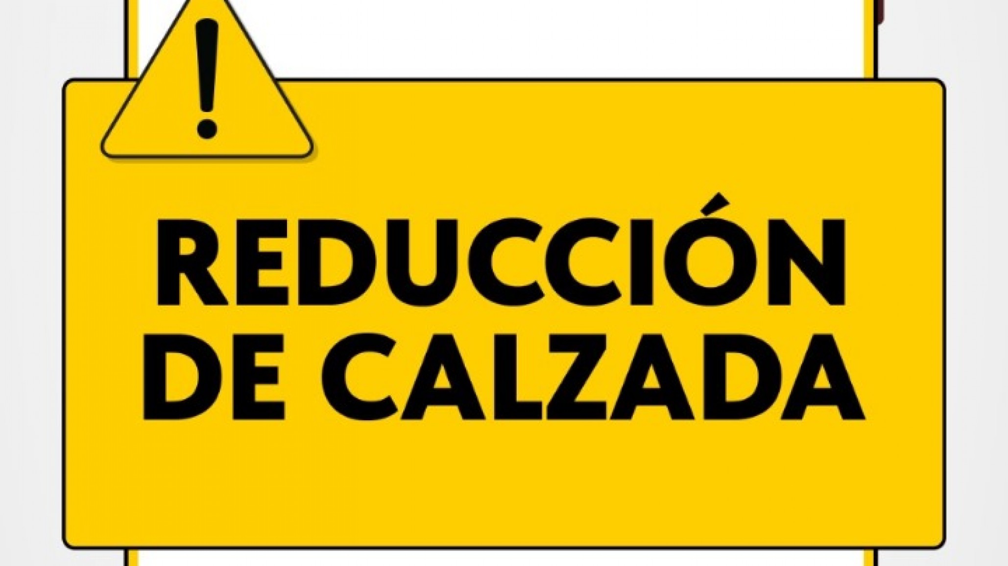 SCPL: reducción de calzada por mantenimiento de luminarias