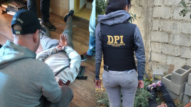 La pareja detenida en Rada Tilly es investigada por otros hechos delictivos ocurridos en la ciudad