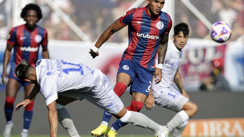 Godoy Cruz no pudo contra San Lorenzo y perdió 1-0