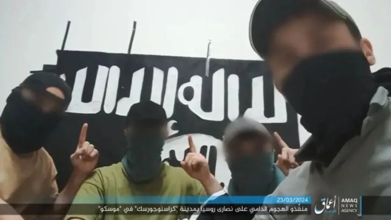 Estado Islámico revela imagen de los supuestos responsables del atentado en Rusia