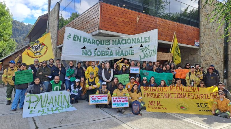 Despidos: Los trabajadores liberaron el ingreso a los glaciares en Parques Nacionales