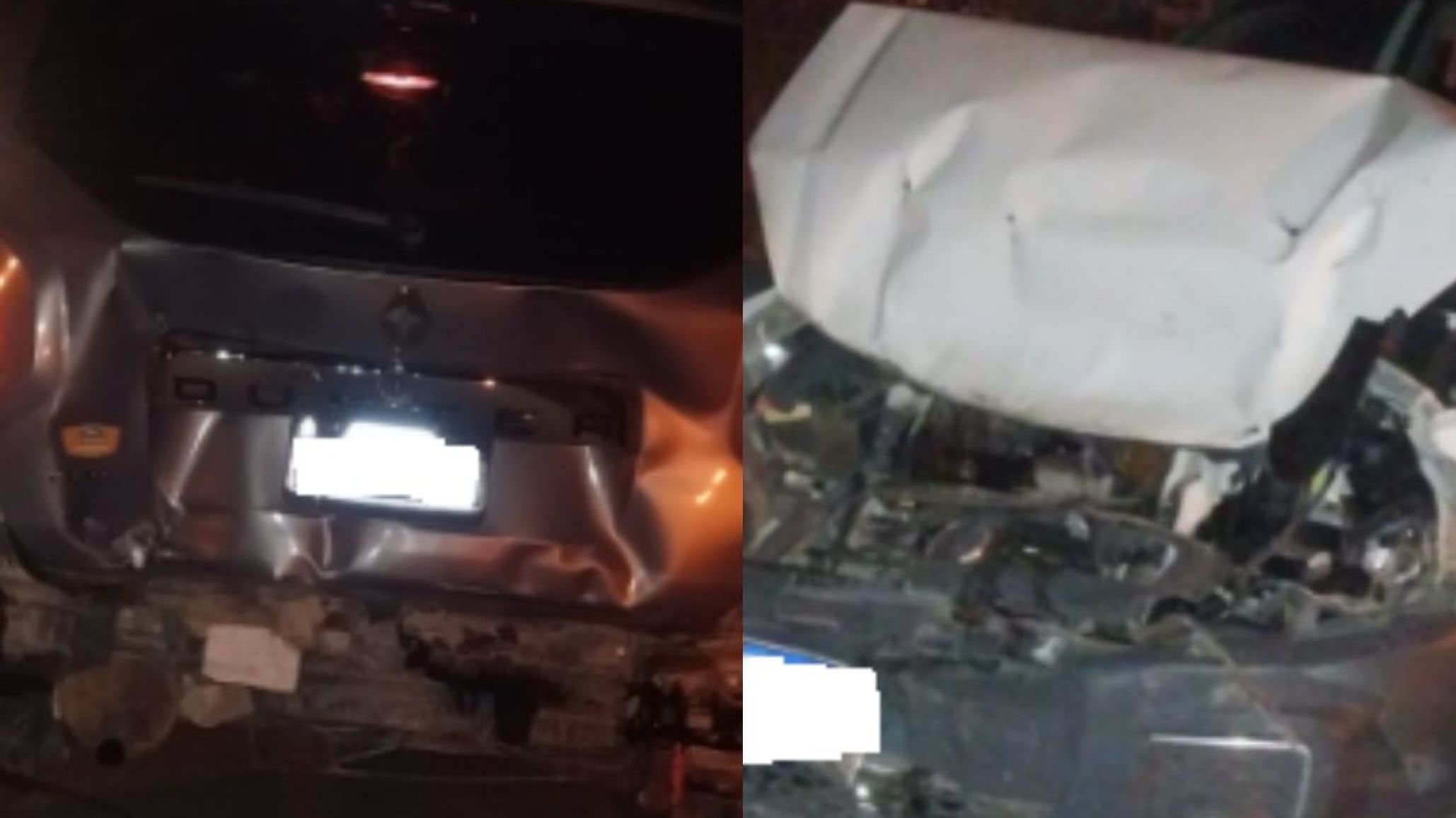 Hubo un triple choque frente a la Comisaría Sexta