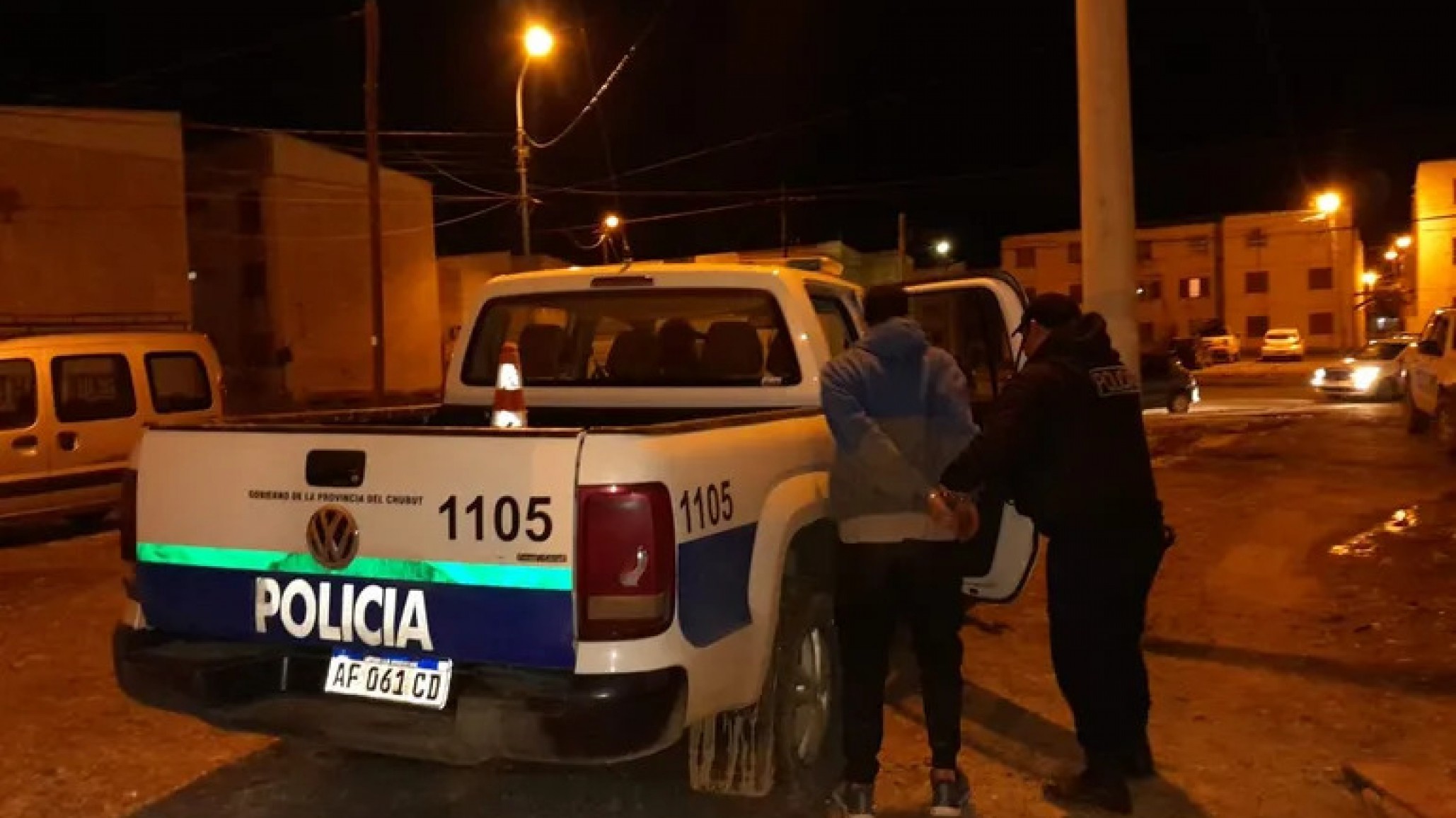 Detenido tras balear un edificio de las 1008 viviendas