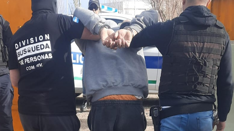 Caso de abuso sexual: Allanamiento y detención en Km.8