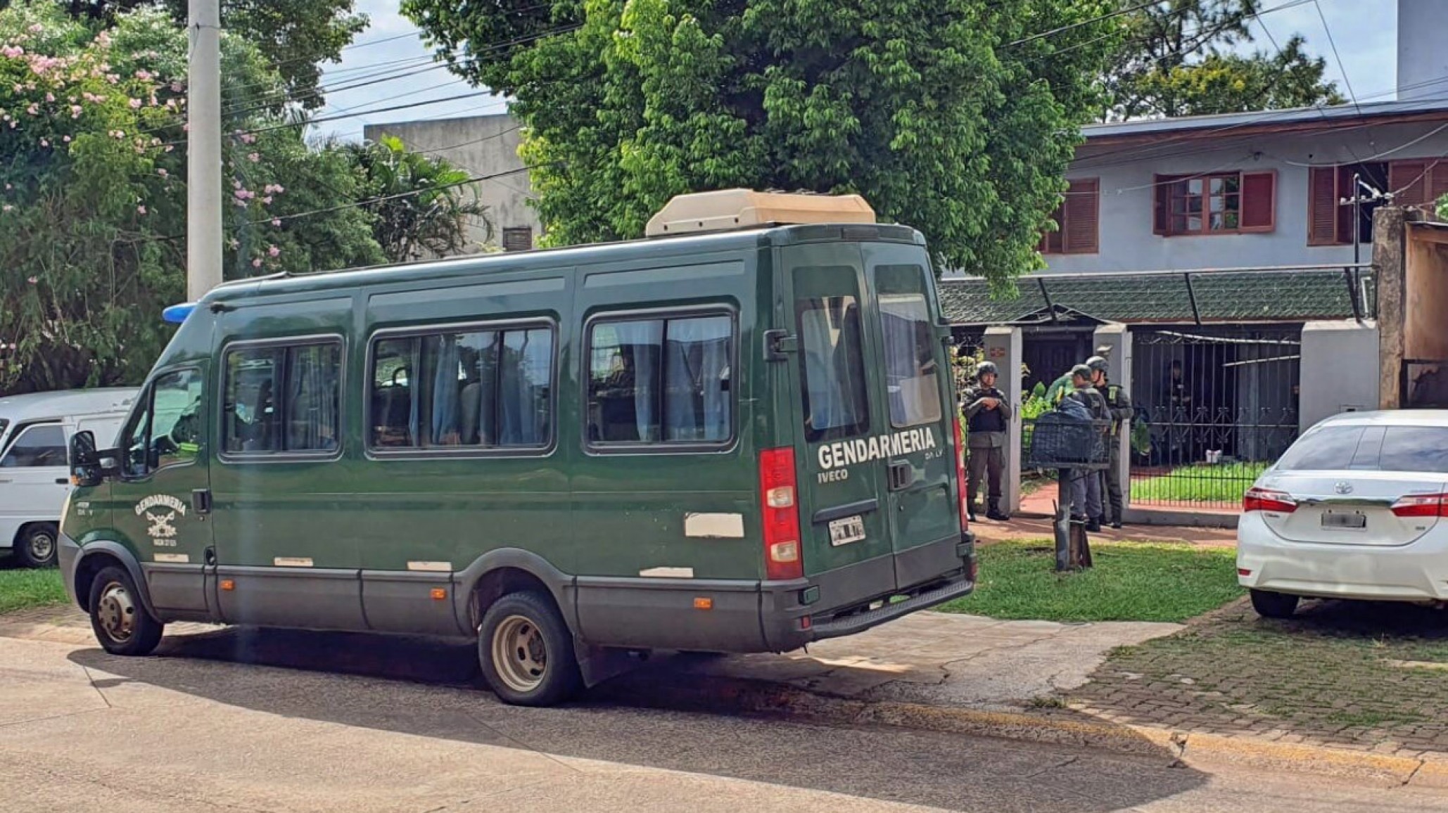 Gendarmería desarticuló una banda narco en un megaoperativo