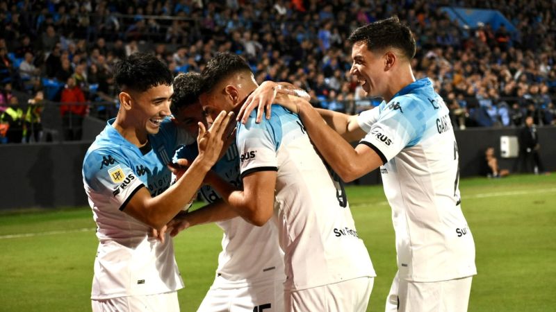 Racing goleó a Belgrano 4-0 pero quedo afuera de los cuartos