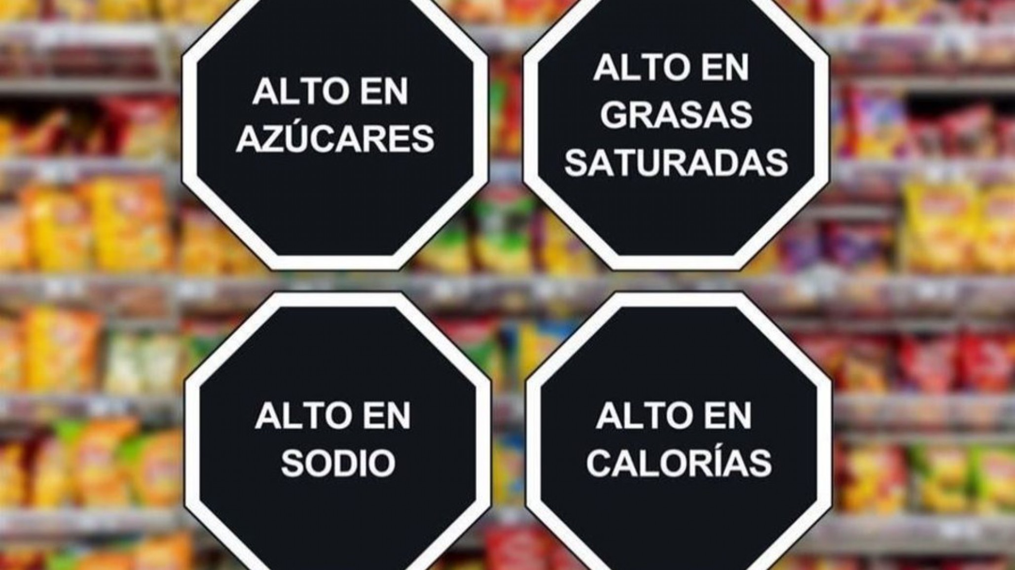 La Sociedad Argentina de Pediatría le pide a los kioscos escolares no vender alimentos con octógonos negros