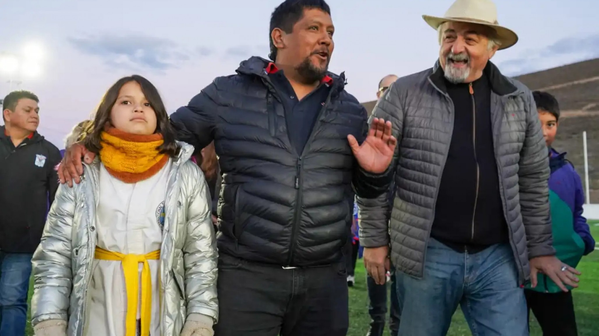 Club Argentinos Diadema: Inauguraron la cancha de césped sintético