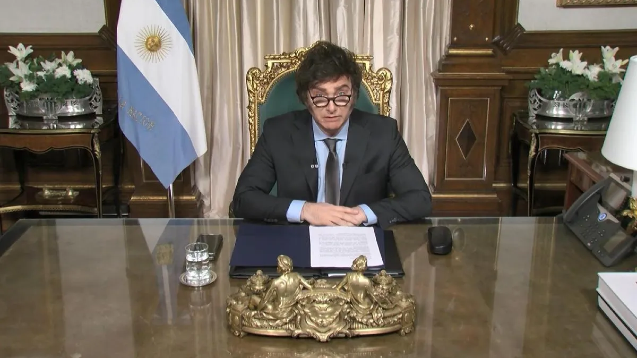 Javier Milei asegura que los argentinos están en "el último tramo de un esfuerzo heroico"