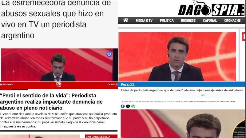 El valiente testimonio de Juan Pedro Aleart sobre abuso intrafamiliar dio la vuelta al mundo