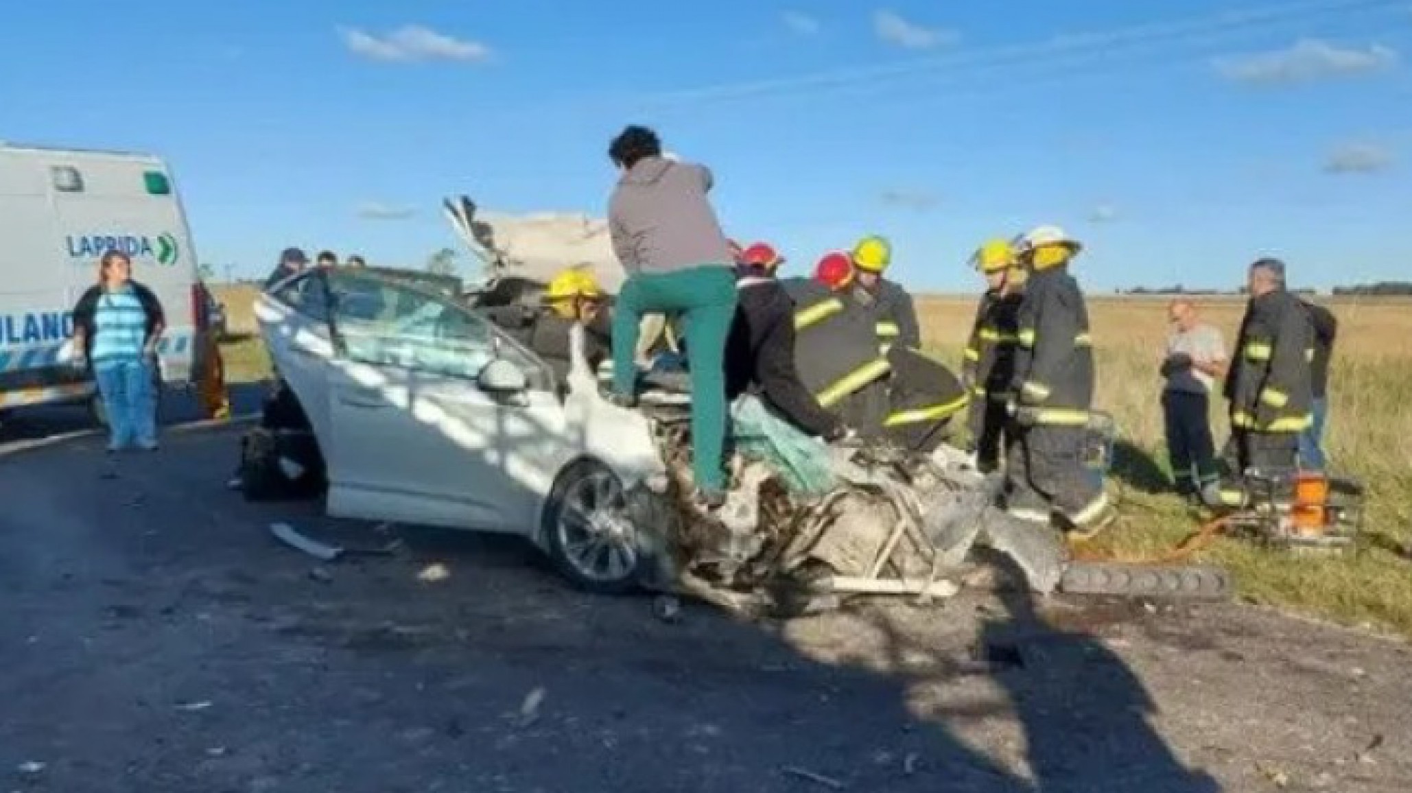 Murió en un trágico choque frontal un referente del rugby en Chubut