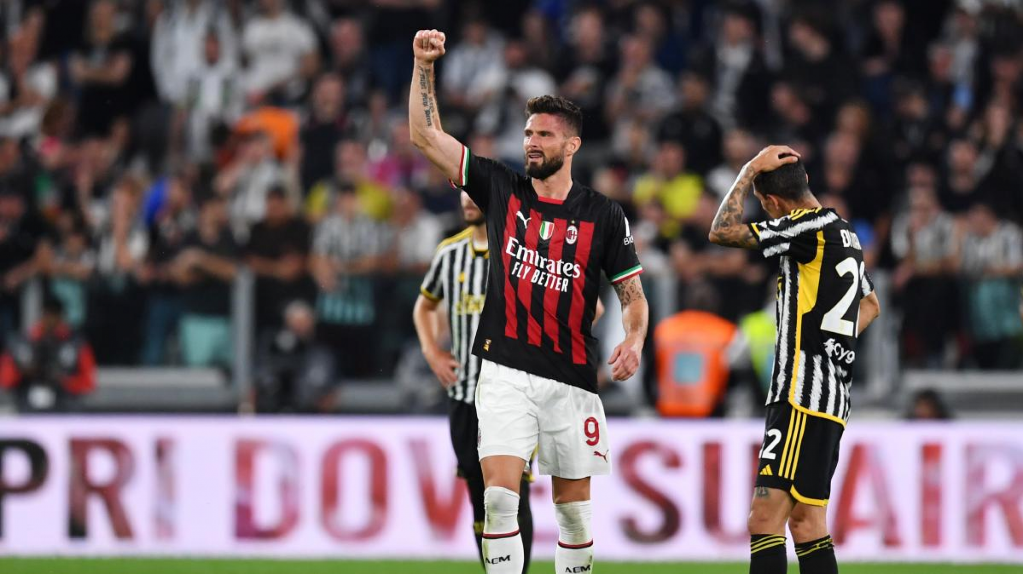 Juventus y Milán se acercan a la clasificación de la Champions League