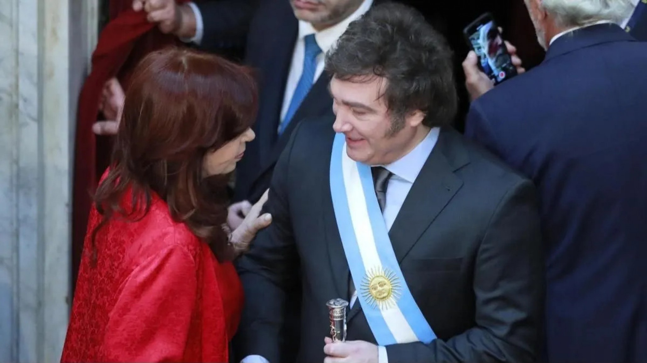 La expresidenta estuvo en un acto hoy en Quilmes y hablo sobre Milei
