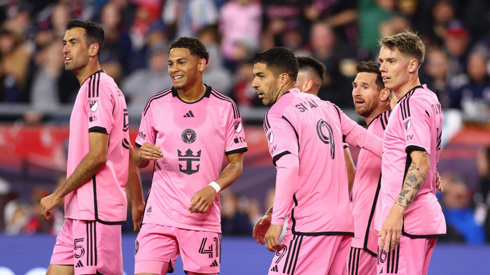 Goleada del Inter Miami: Messi x2, Suárez y Cremaschi Destacan en la Victoria sobre el Revolution