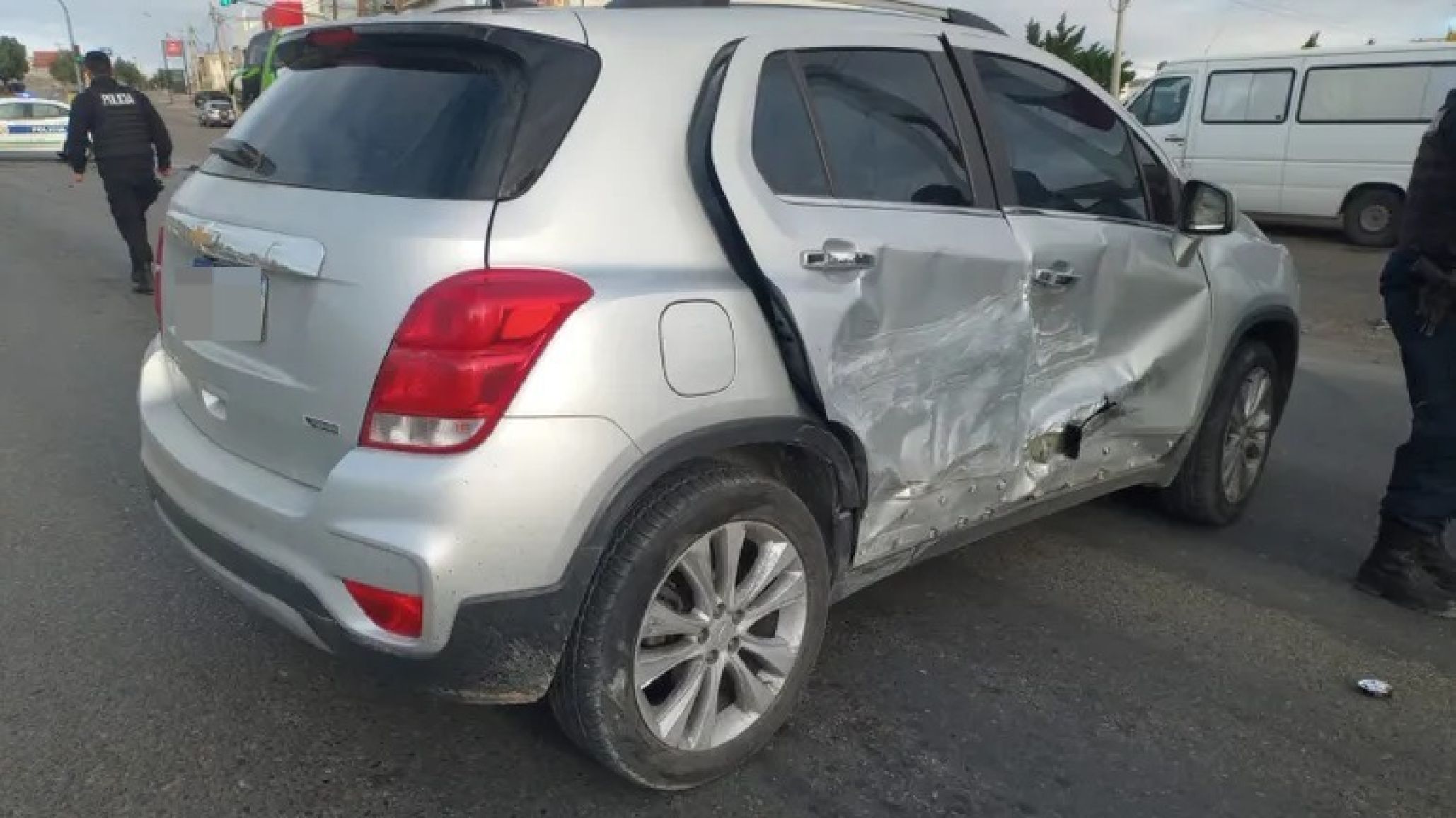 Accidente de tránsito dejo herida a una menor