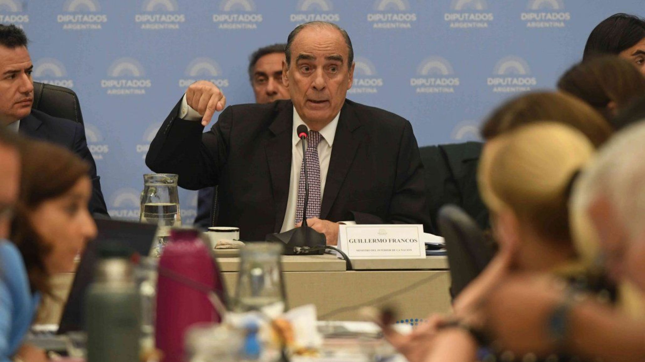 El ministro del Interior aseguró que el paro de la CGT del jueves es "político e injustificado"
