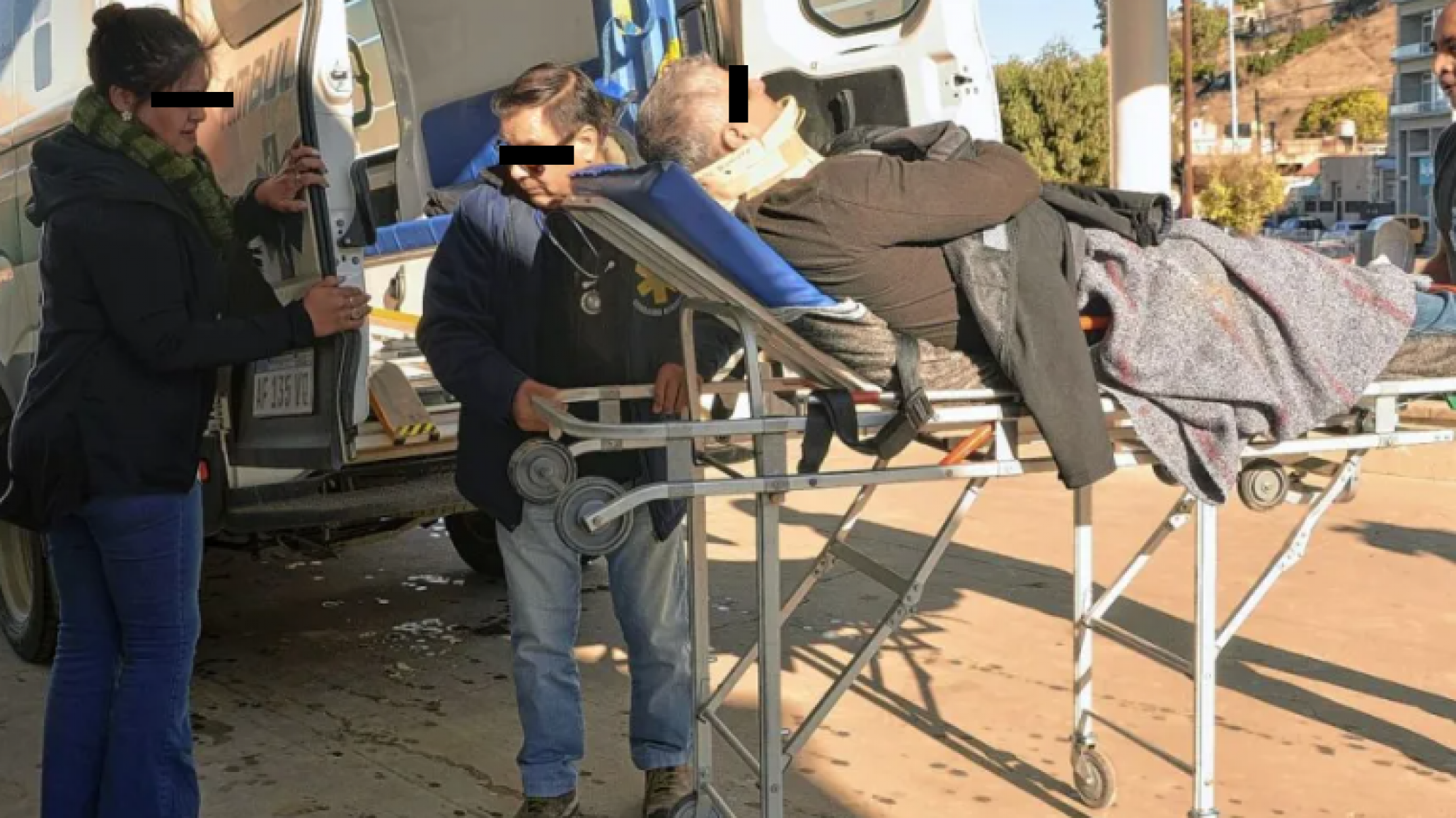 Ruta 3: un conductor terminó en el hospital tras despiste y vuelco