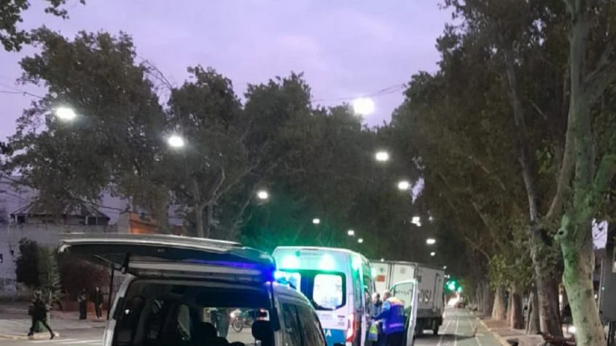 Un descuido, un impacto y una tragedia: Un niño de 5 años soltó la mano de su papá y fue atropellado