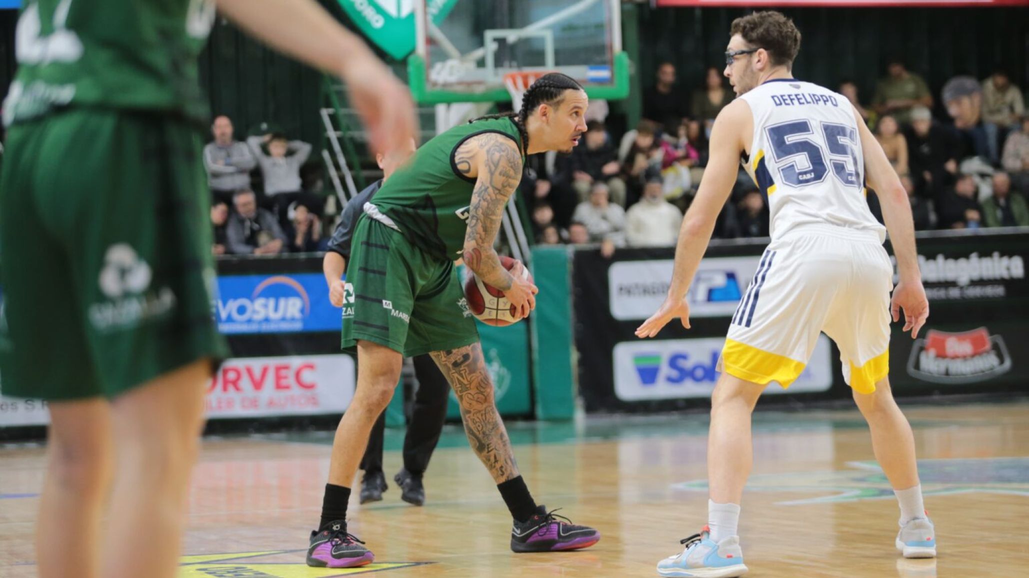 ¡Partidazo del Verde! Venció a Boca 90-85 en el Socio Fundadores