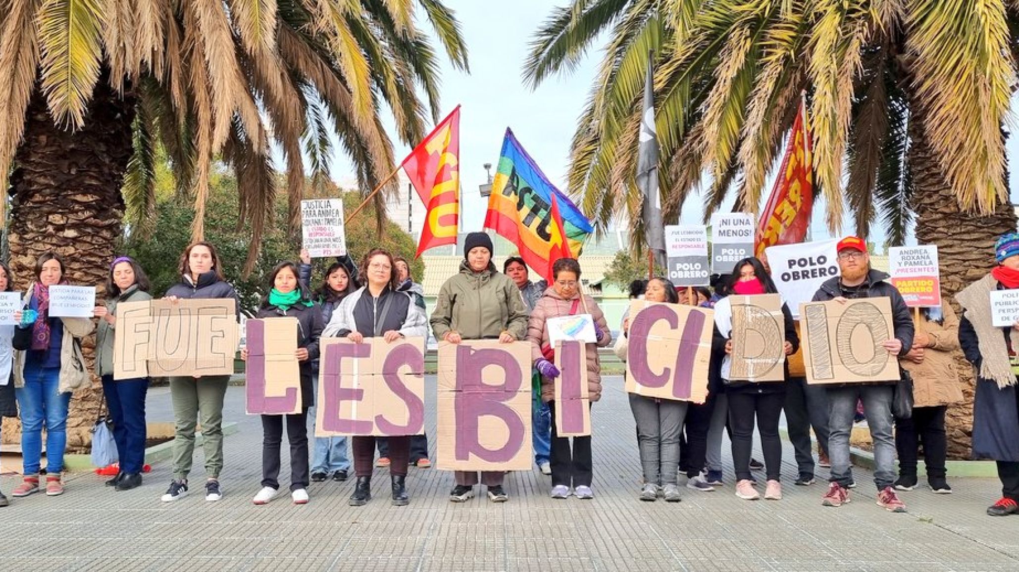 Cartelazo por la Justicia en el D韆 Internacional contra la Discriminaci髇 por Orientaci髇 Sexual e Identidad de G閚ero