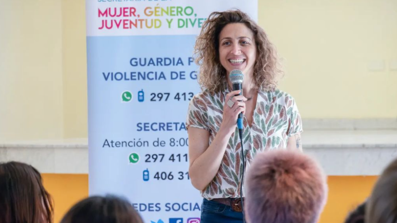 Renunció Renata Hiller como Secretaria de la Mujer de Comodoro Rivadavia