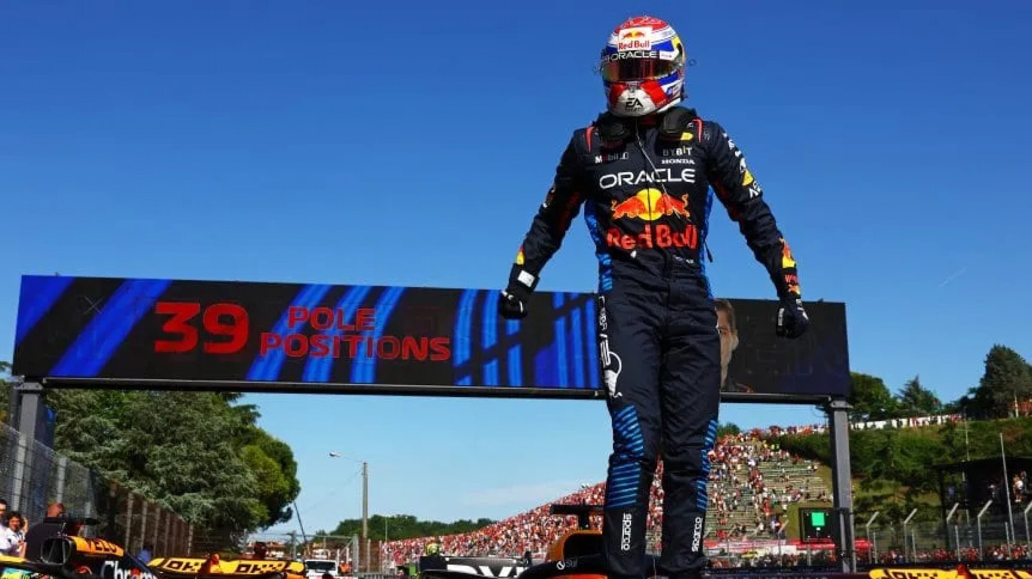 Max Verstappen conquista la pole position en el GP de Imola