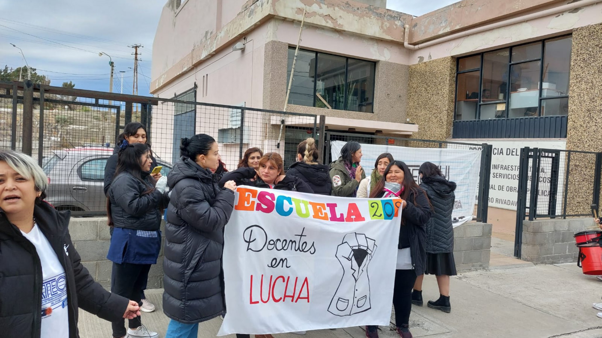 Escuela 209: "Parece un frigorífico, los nenes están con camperas"