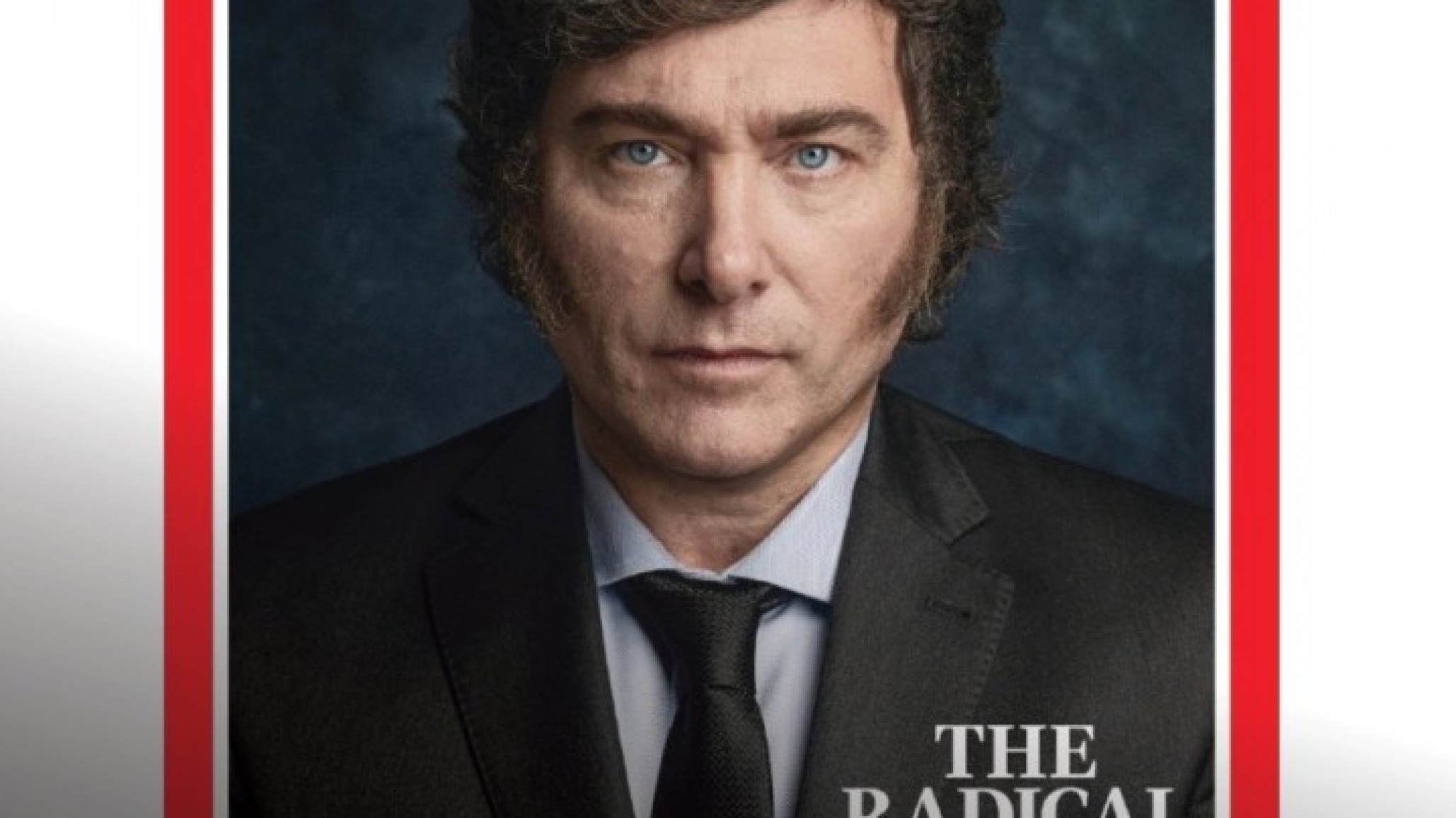 Javier Milei en la tapa de Time: "El radical que sacude al mundo"