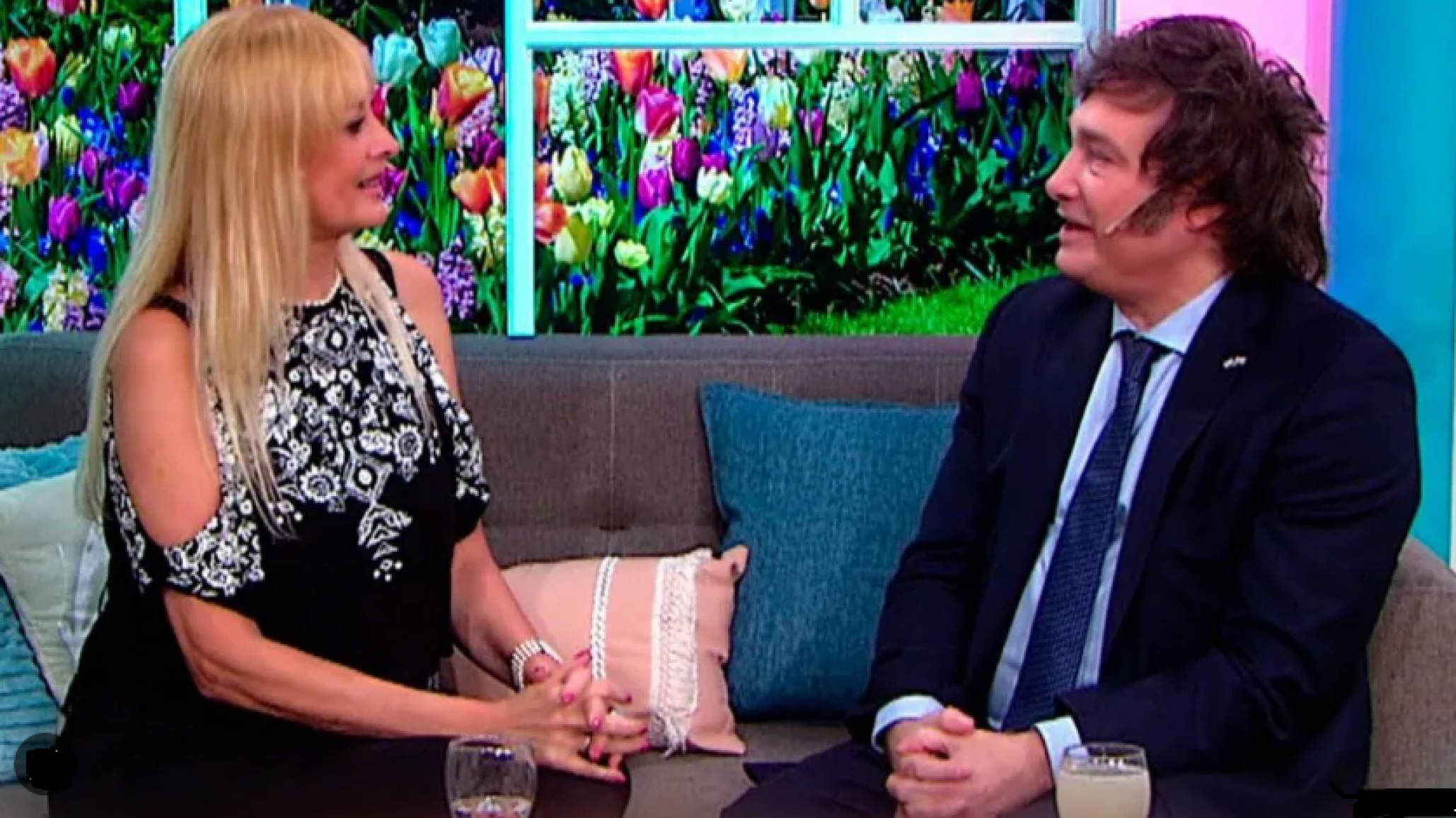 Yuyito González habló de Milei tras los rumores de romance: "Me parece lindo e inteligente"