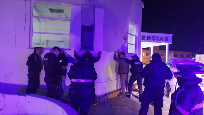 Hay seis detenidos por causar disturbios en el Hospital Regional