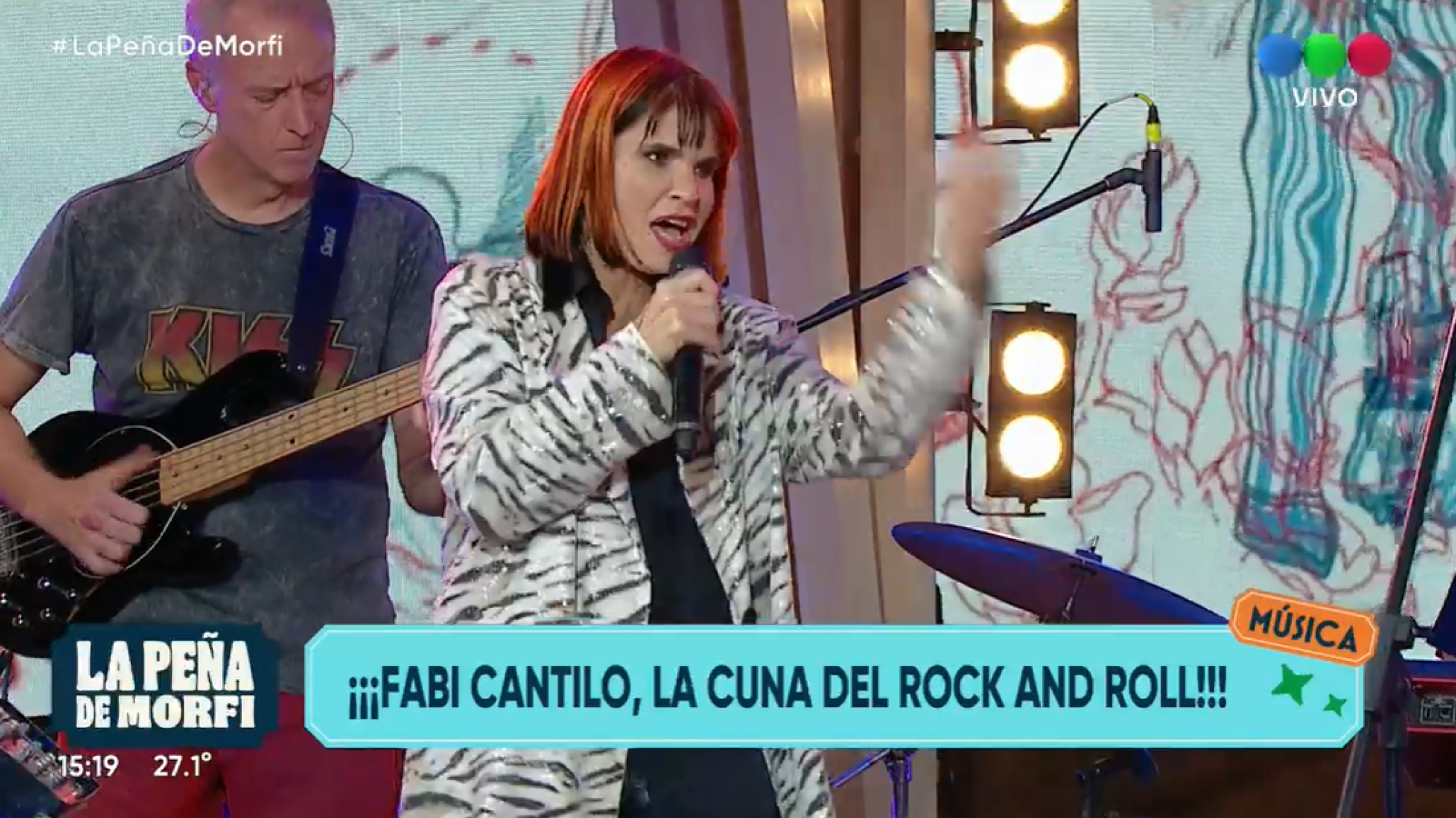 La sorpresa de Fito Páez en el homenaje a Fabiana Cantilo en la Peña de Morfi